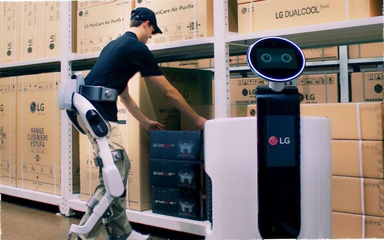 Корпорация LG разработана специальный экзоскелет Cloi Suitbot